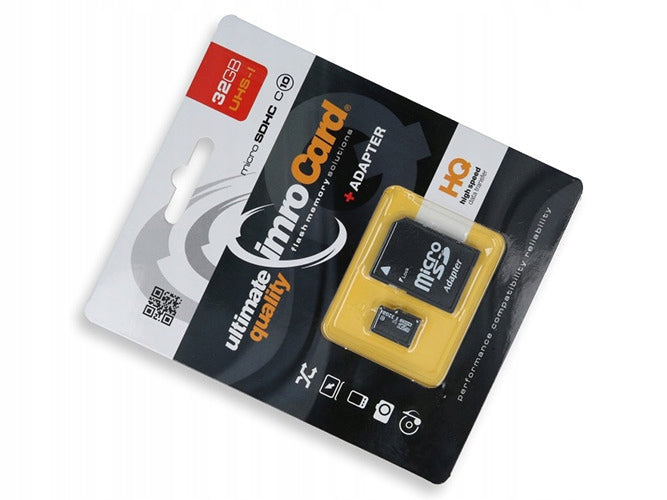 microSD card IMRO KARSD IMRO 32GB C10 32GB UHS-I + adapter Packaging status original