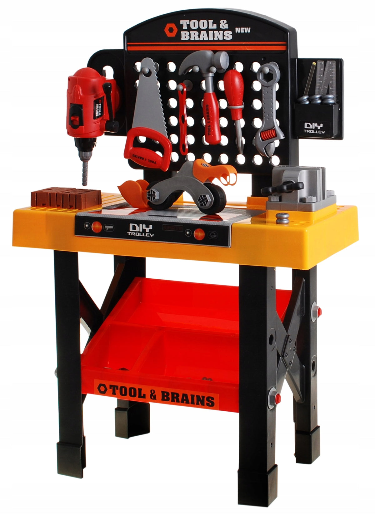 mobile WORKSHOP FOR CHILDREN tool wall + accessories Brand Ramiz