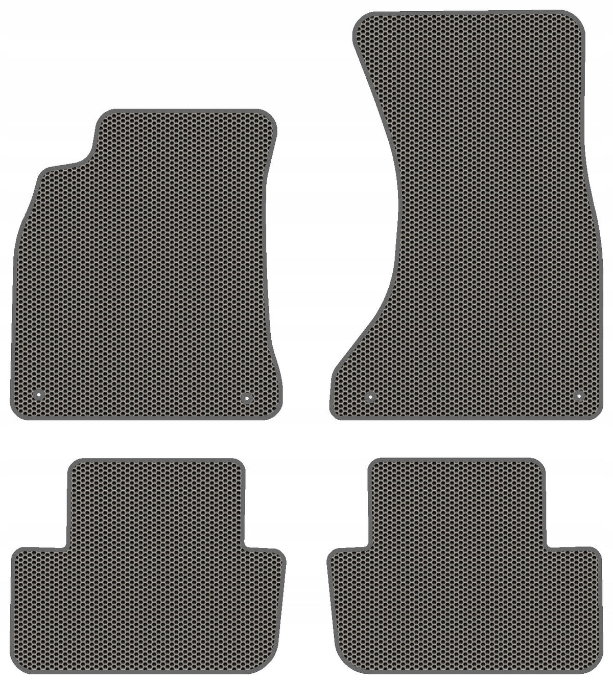 motoEVA by Motohobby Car mats – thick, black, made to measure, hex