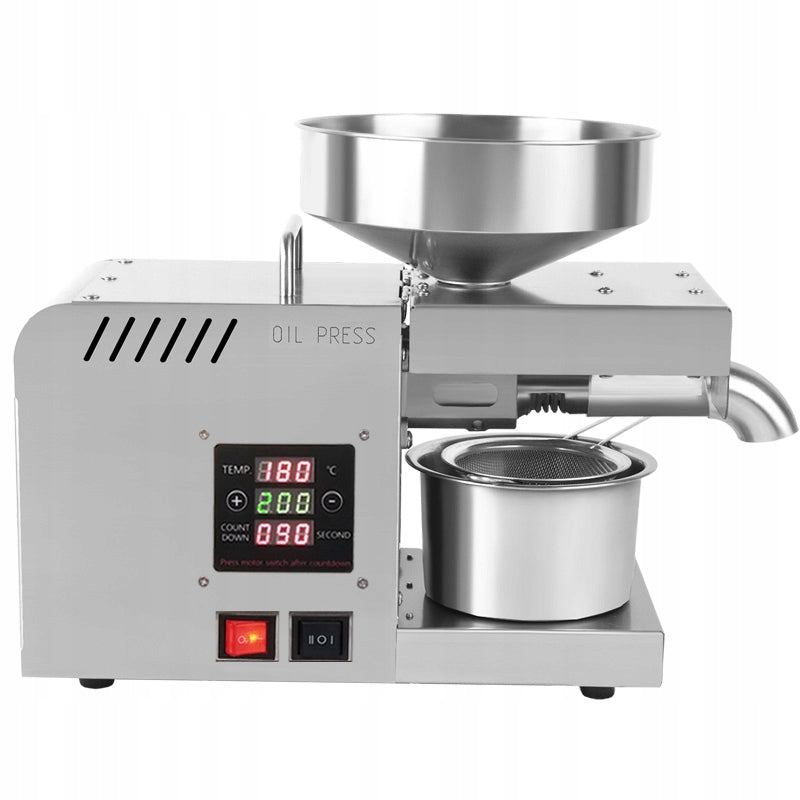 nierdzewnej Automatyczna prasa do oleju z Kontrola temperatury 1.5KW Manufacturer code 6975616840545