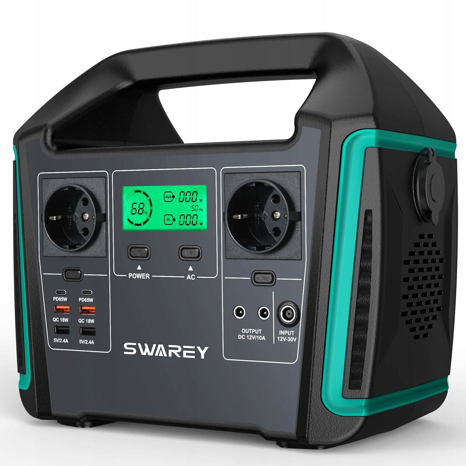 power bank SWAREY 1000W Solar Power Station,1000W AC Output,65W USB-C EAN (GTIN) 00768274737953