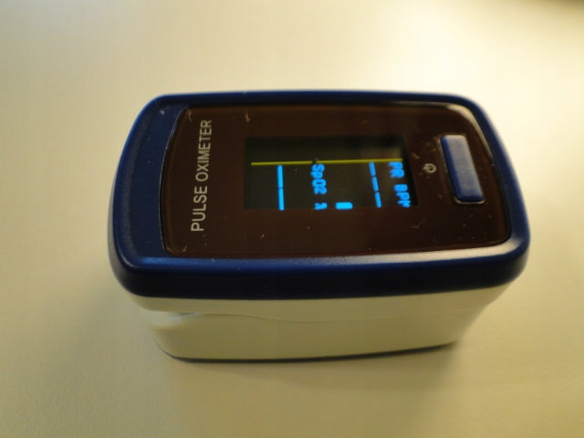pulse oximeter with alarm new Color multicolor