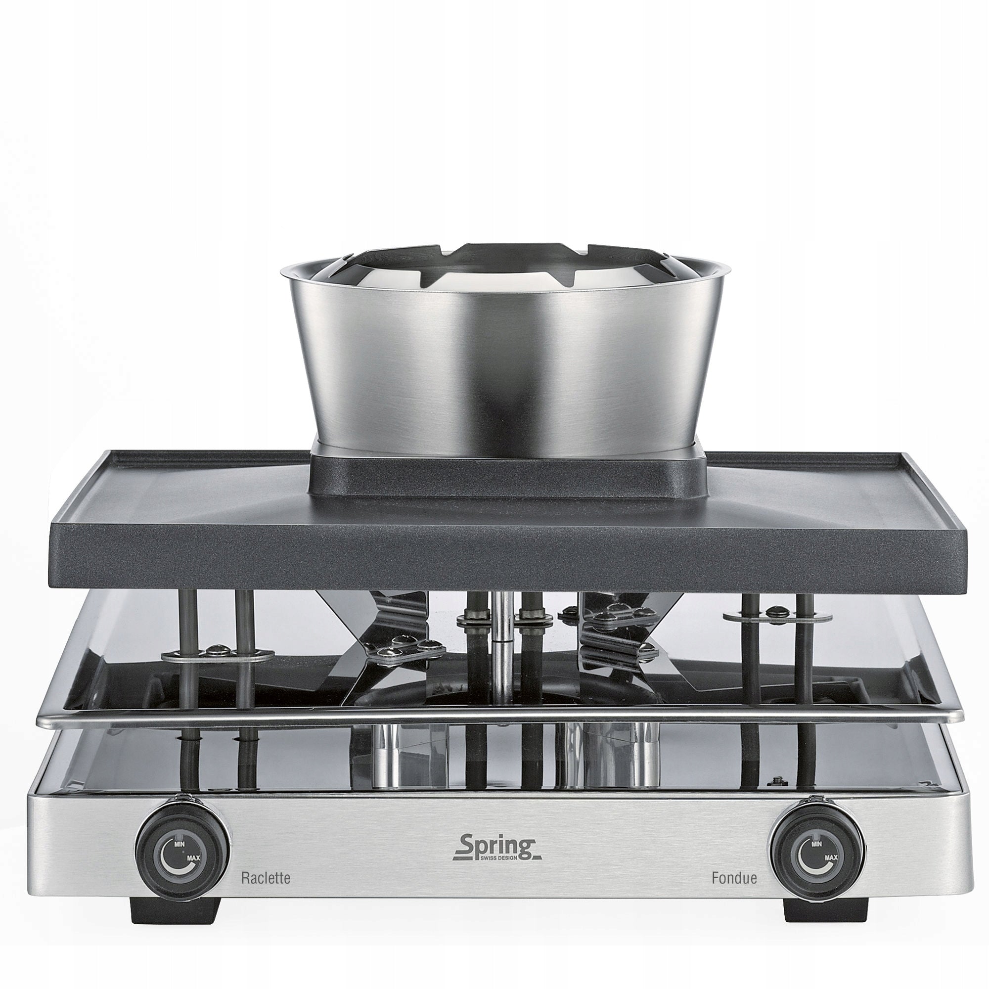 raclette and fondue set, for 8 people, 31 x 34 x 16,5 cm Brand no brand