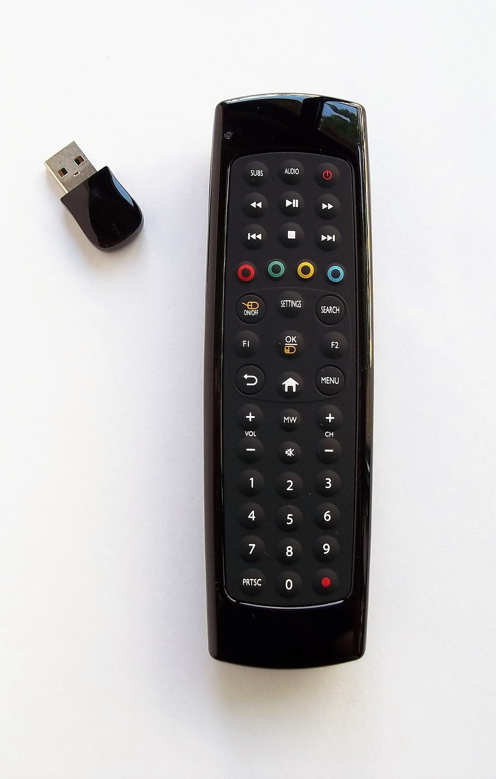 remote control with keyboard and gyroscopic mouse universal Manufacturer code Pilot1