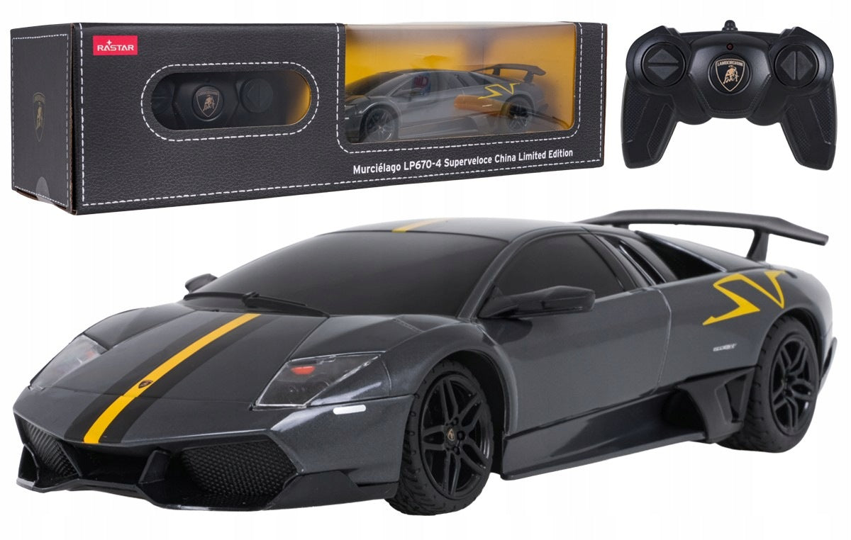 remote controlled car Murcielago LP670-4 Superveloce 1:24 RASTAR fast