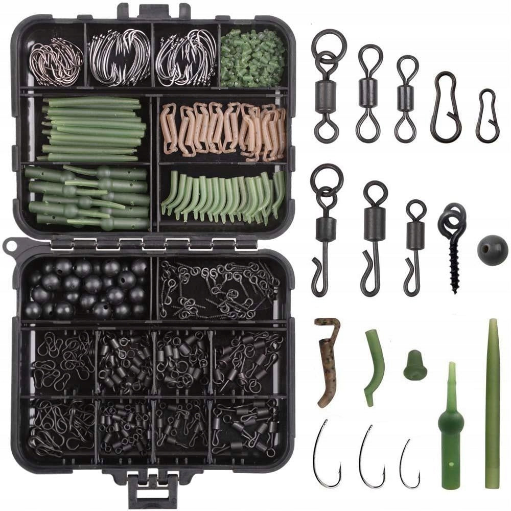 set for carp fishing,hooks, swivels, Winter fishing, bait-420PCS
