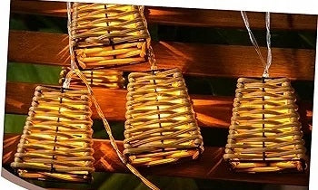 solar lamp GARLAND 10warm LED decoration terrace balcony basket P-725 Packaging status original