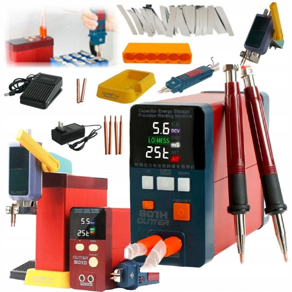 spot welding machine for cells 18650 professional battery welding machine 1800A