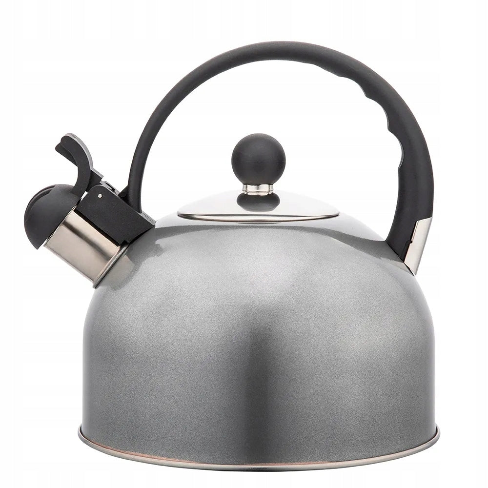 stainless steel kettle grey HOT DROP 2,5 liter ALTOM DESIGN