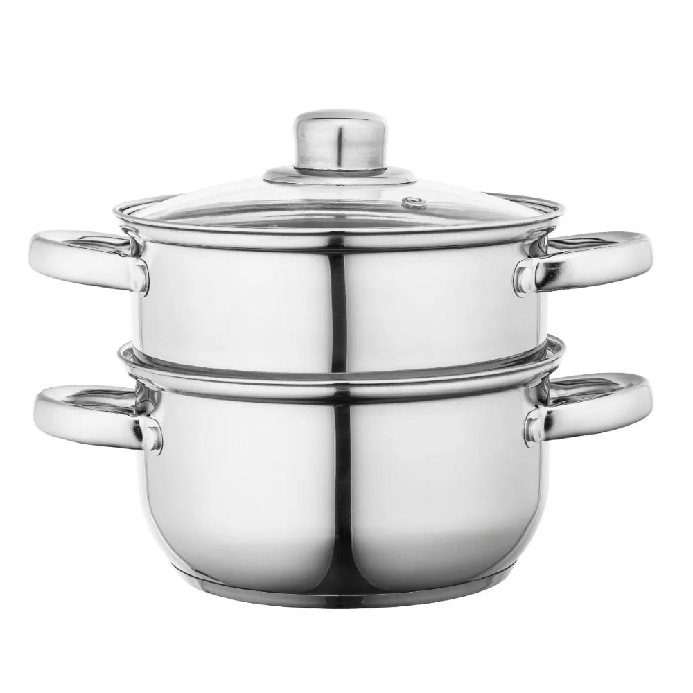 stainless steel pot for steaming 18cm, 3 elements FABIO ALTOM DESIGN