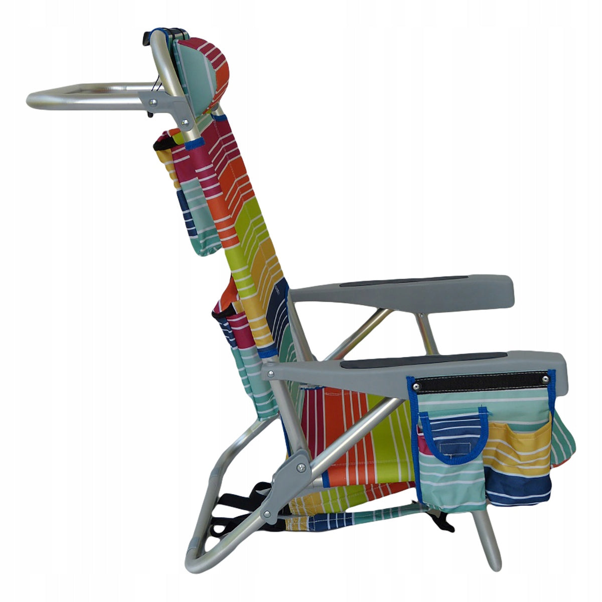 sun lounger MULTICOLOR beach, ALUMINUM, garden. Frame material aluminum