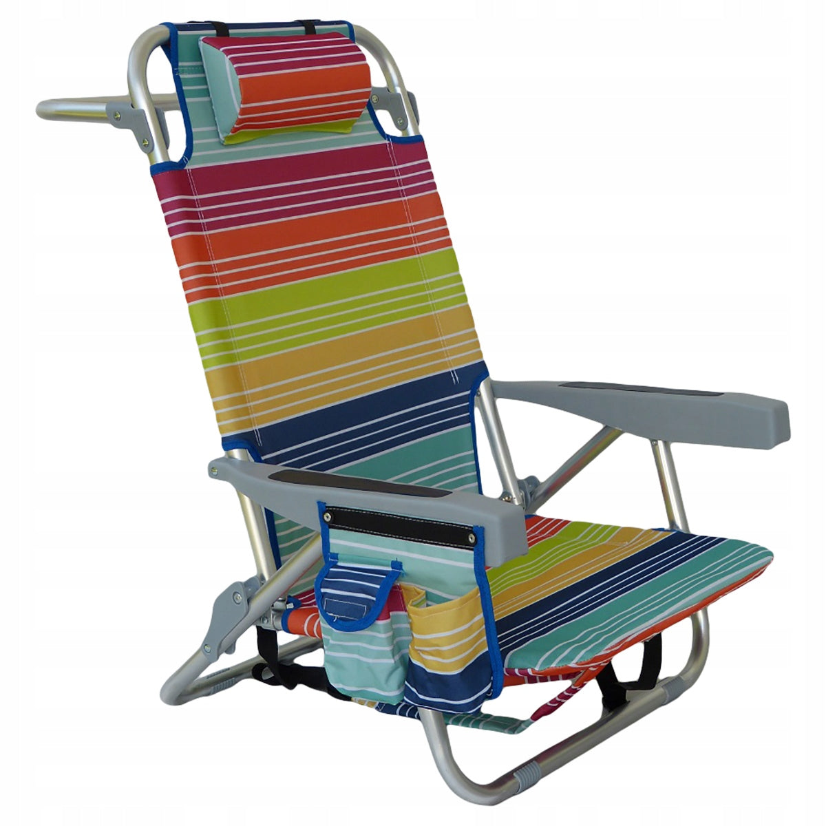 sun lounger MULTICOLOR beach, ALUMINUM, garden. Manufacturer code 09828