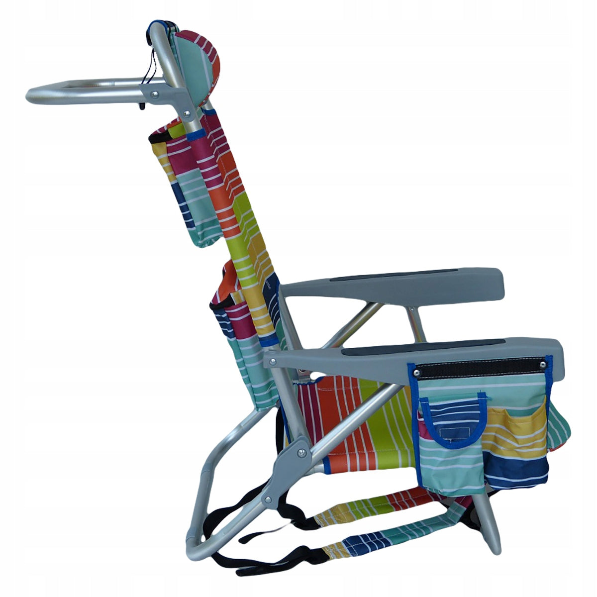 sun lounger MULTICOLOR beach, ALUMINUM, garden. Width (shorter side) 64 cm