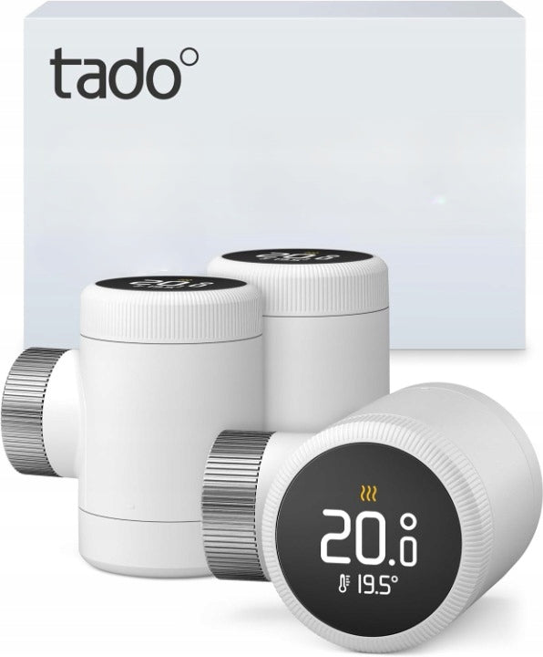 tado° Smart Heater Thermostat X Trio Pack Energy Saving