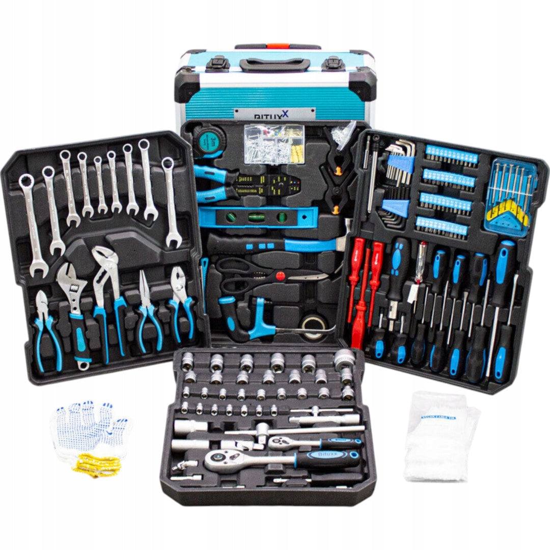tool set 1200 el suitcase on wheels crv rattle keys Brand Bituxx