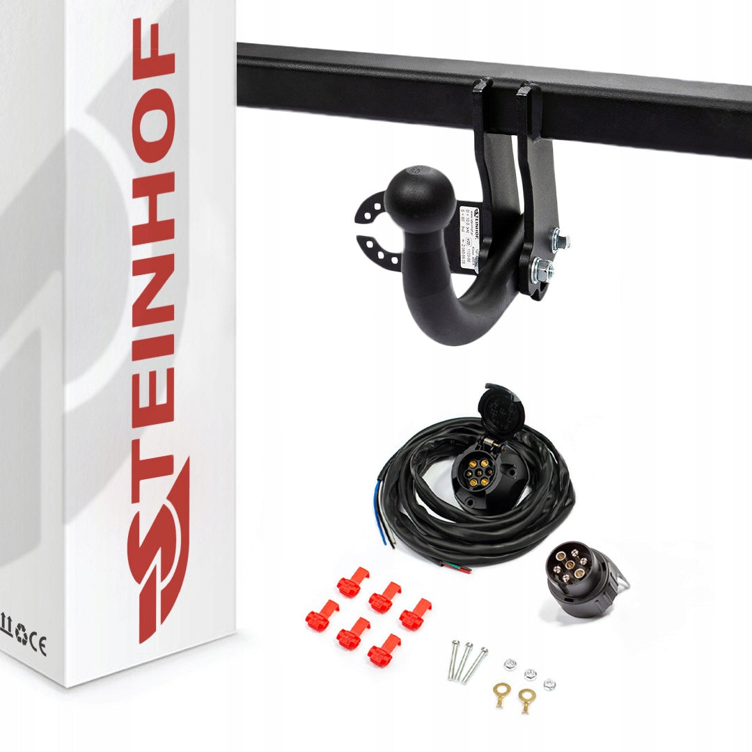 tow bar STEINHOF SEAT Ibiza III 2002-2008 + BEAM + ADAPTER FREEBIE