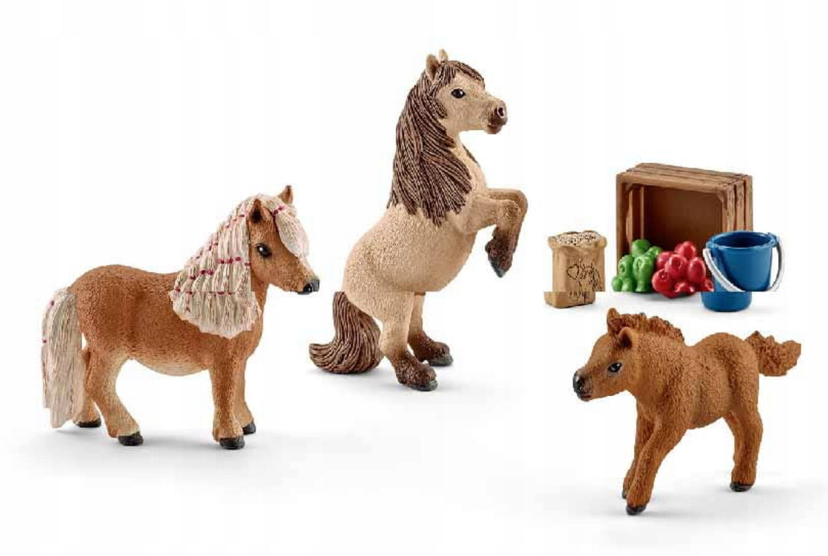 toy SCHLEICH 41432 Shetland pony family Horse Club Horses Horse EAN (GTIN) 4059433574172
