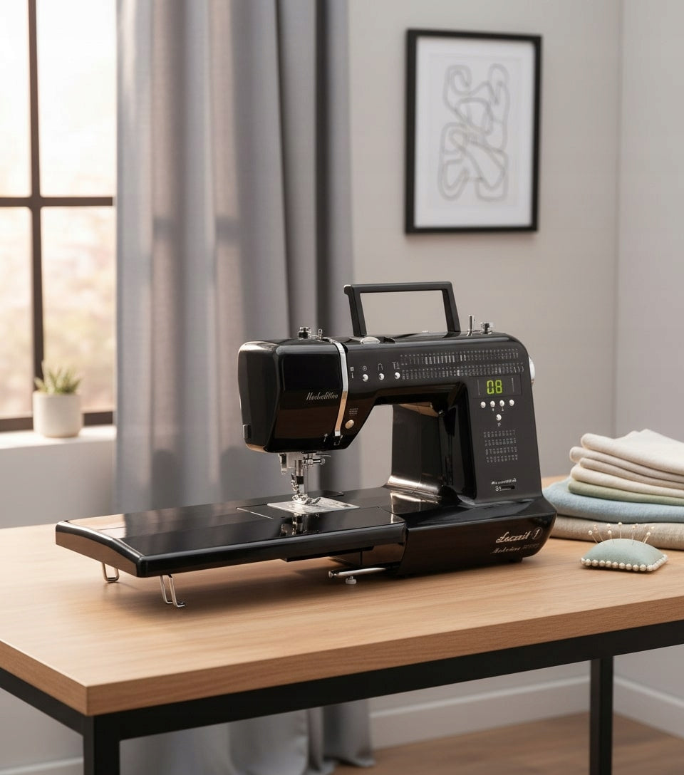 Łucznik Malwina Black sewing machine 99 stitches thick and light fabrics Packaging status original