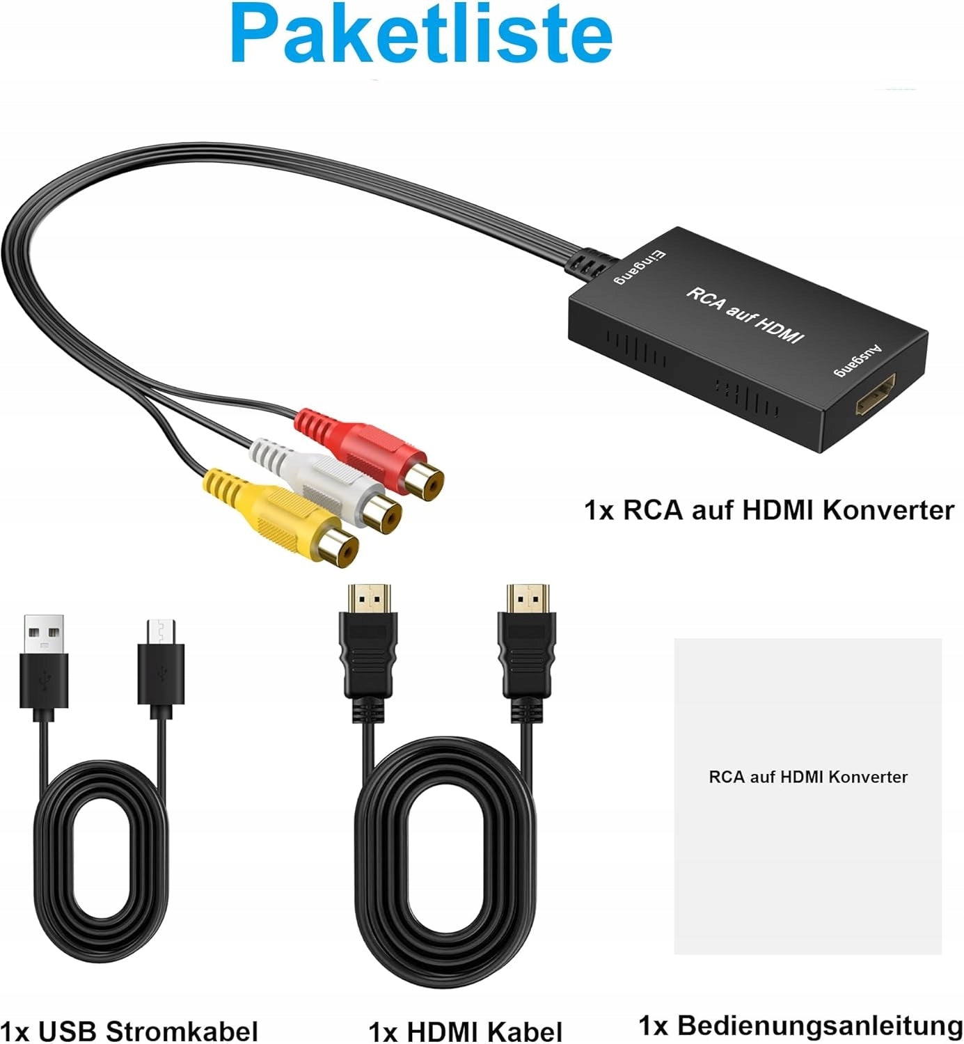 uhddadi Adapter RCA HDMI Video Audio Converter for PS2 Xbox SNES N64 VHS Manufacturer code B09DPM8CWY