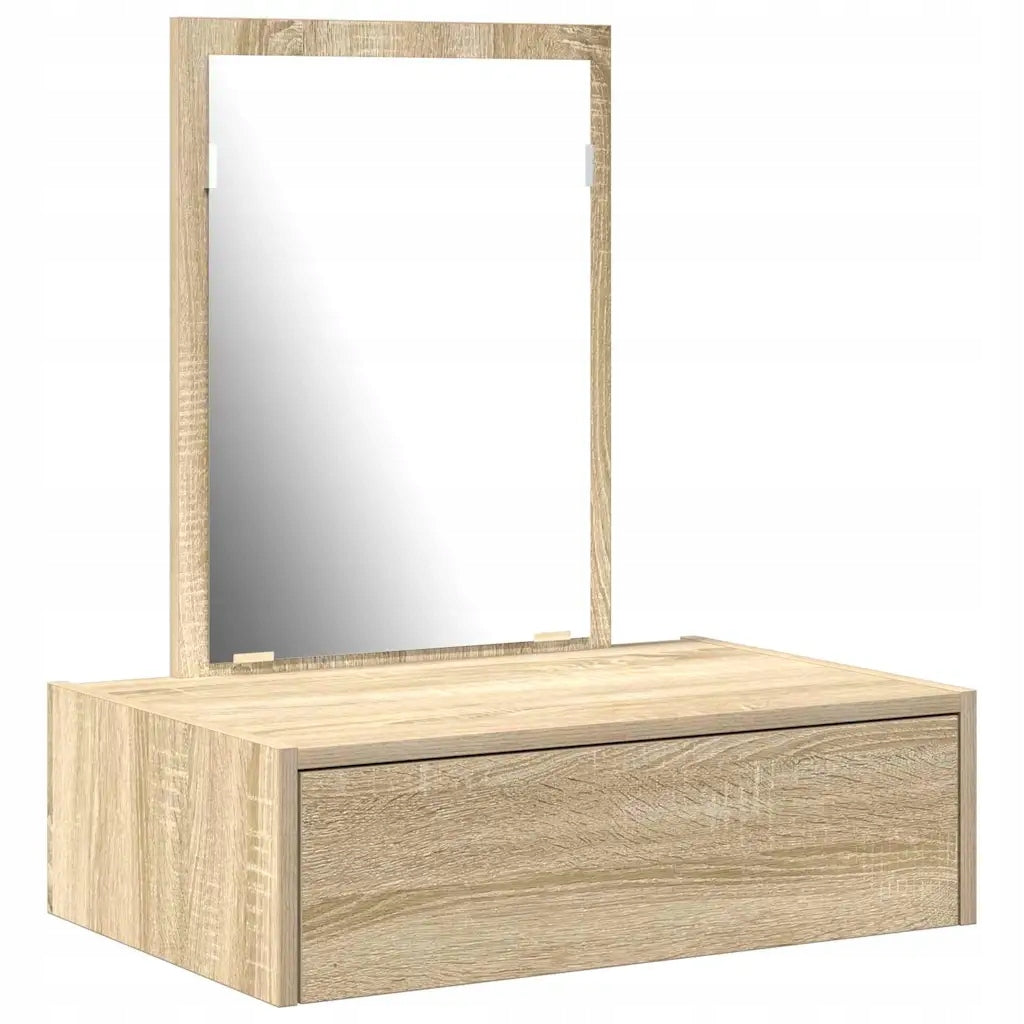 vidaXL Dressing Table Brown 60 x 40 x 70 cm Wood-based material Brand no brand