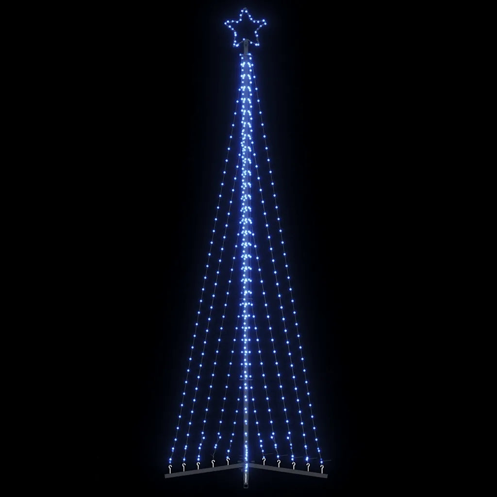 vidaXL LED Christmas Tree 495 LED Blue 300,5 cm